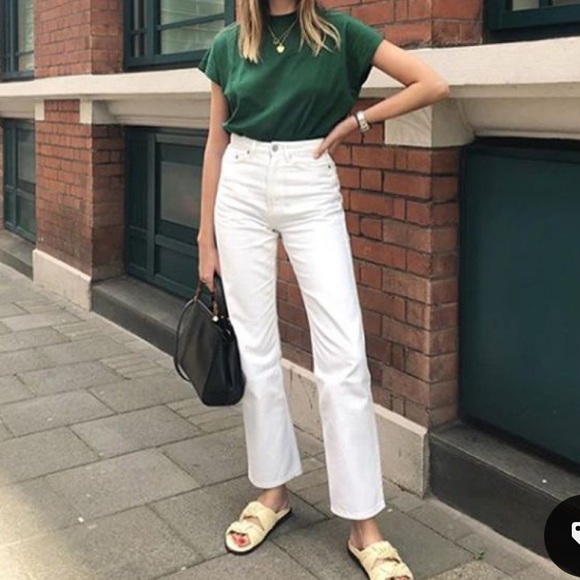 SEED white jeans // size 10 - Picture 2 of 5